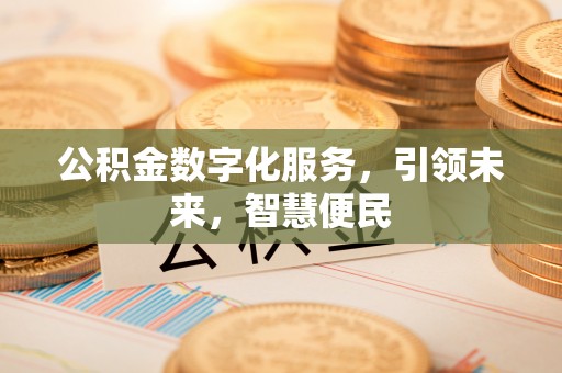 南沙公积金数字化服务，引领未来，智慧便民