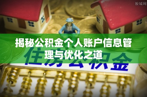 南沙揭秘公积金个人账户信息管理与优化之道