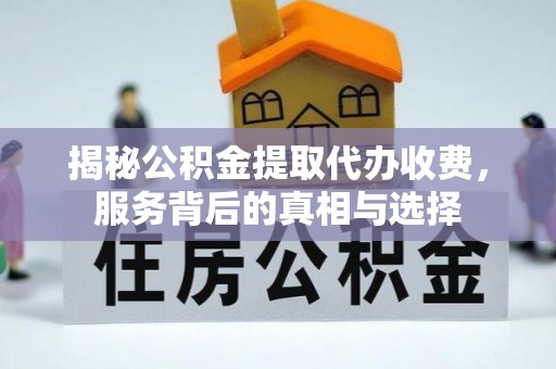 南沙揭秘公积金提取代办收费，服务背后的真相与选择