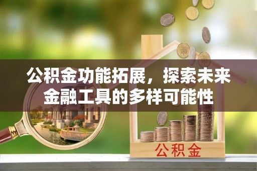 南沙公积金功能拓展，探索未来金融工具的多样可能性