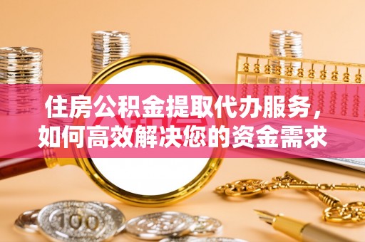 南沙住房公积金提取代办服务，如何高效解决您的资金需求